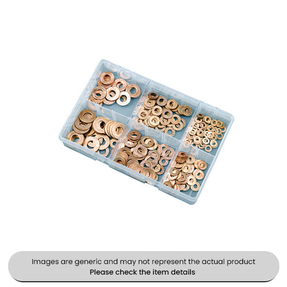 Copper O-Rings Washers Imperial Asrsorted Box 300pcs