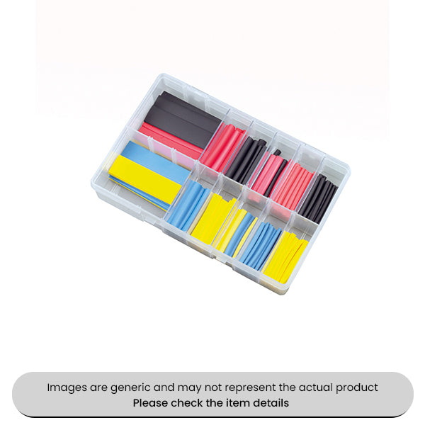 Heat Shrink Tubing 50 & 70 MM Lengths Assorted Box 160pcs
