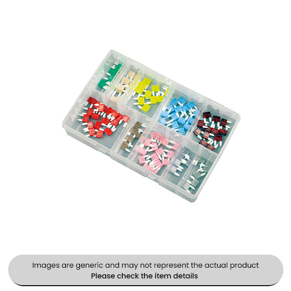 Mini Blade Fuses 2-30AMP Assorted Box 100pcs