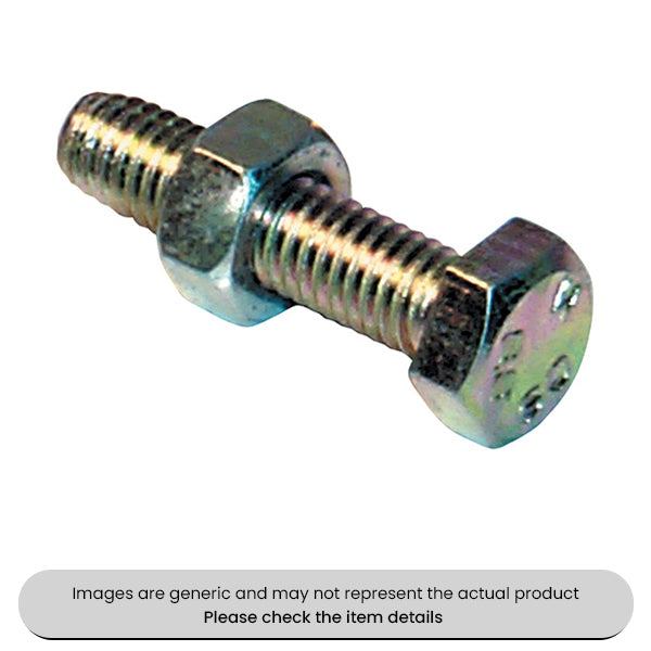 M6 Fasteners HT Setscrews And Steel Nuts Assorted Box 295pcs