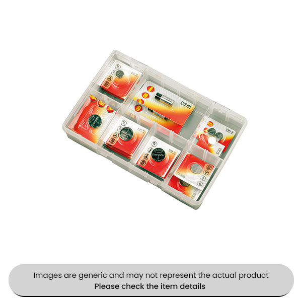Button & Cell Batteries Lithium Coin & Alkaline Micro Assorted Box 20pcs