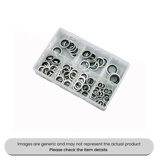 Bonded Seals Dowty Type O-Rings Washers Metric Assorted Box 90pcs