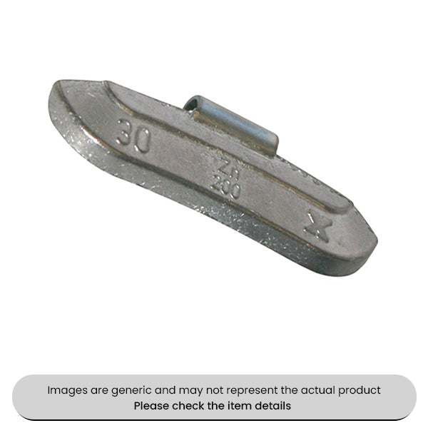 Coated Balance Weights For Steel Wheels 5-50G Assorted Box 60pcs