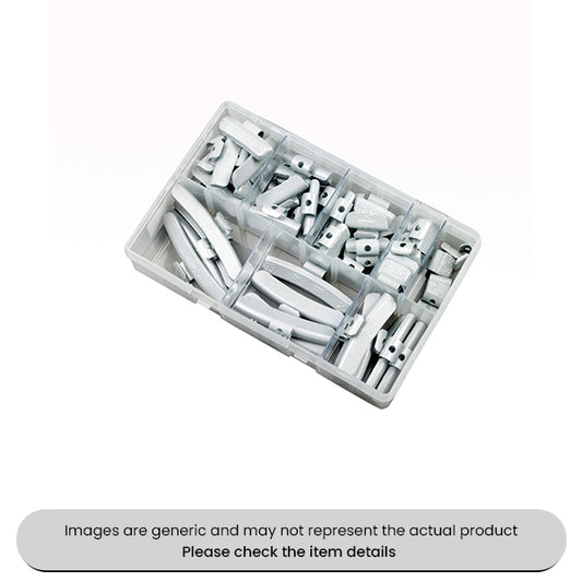Coated Balance Weights For Alloy Wheels 5-40G Assorted Box 60pcs