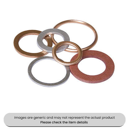 Copper Nylon Aluminium Bonded Seal Sump Plug Washers Assorted Box 200pcs