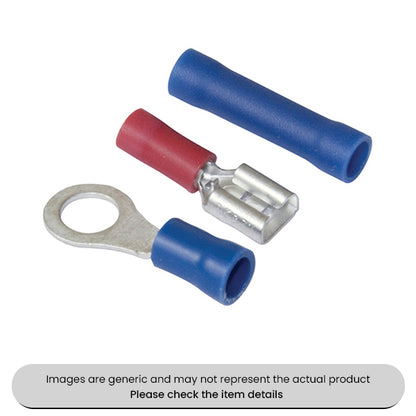 Insulated Terminals & Crimping Tool Red & Blue Assorted Box 206pcs