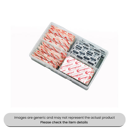 Adhesive Plasters Stretch Fabric Assorted Box 120pcs Pack Qty 1