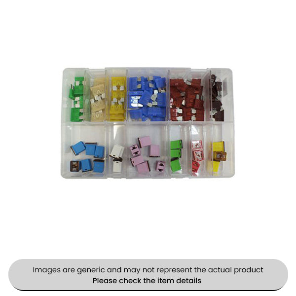 J Case & ATO Blade Fuses Low Profile Assorted Box 104pcs