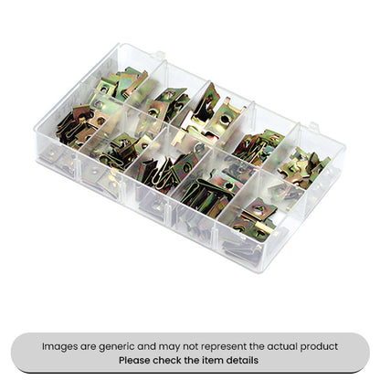 Mini U and J Nuts 6-14 Assorted Box 100pcs