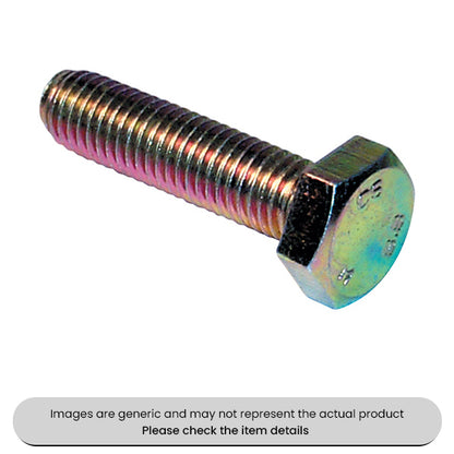 Zinc Plated Mini HT Fasteners Setscrews Metric M6-M10 Assorted Box 56pcs