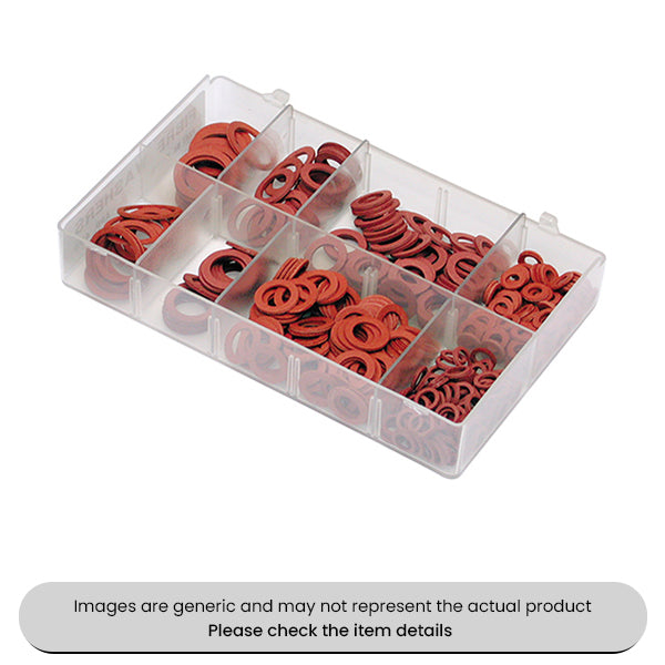 Mini Fibre O-Rings Washers Imperial Asrsorted Box 400pcs