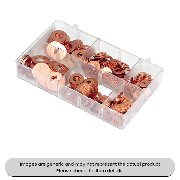 Mini Copper O-Rings Washers Imperial Asrsorted Box 270pcs