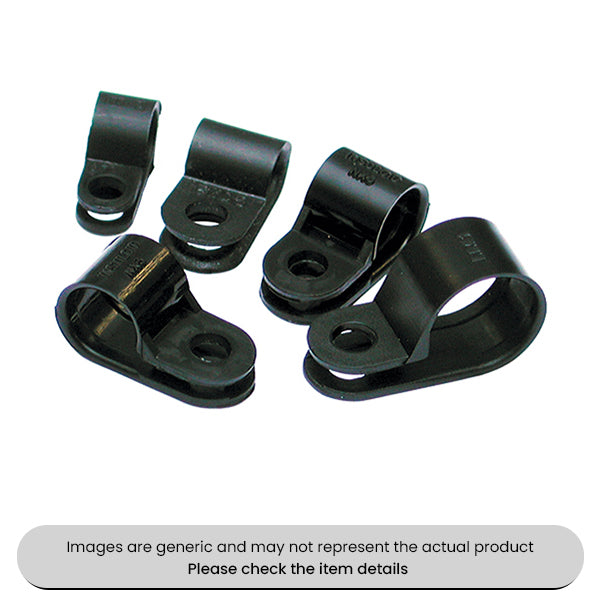 Nylon P-Clips 5-12MM Pack Qty 100