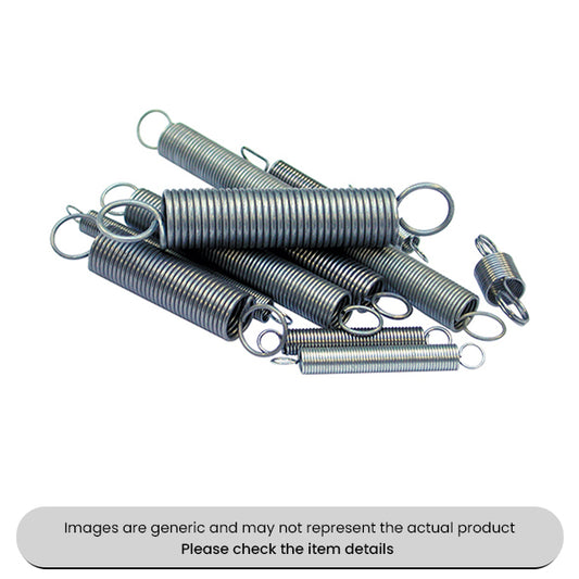 Zinc Plated Springs Expansion Various Lengths & Widths Pack Qty 70