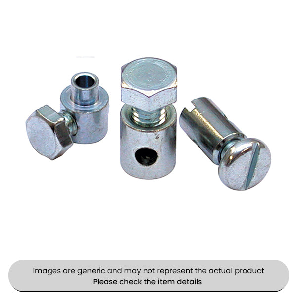 Solderless Nipples Barrel Side & Top Screw Pack Qty 48