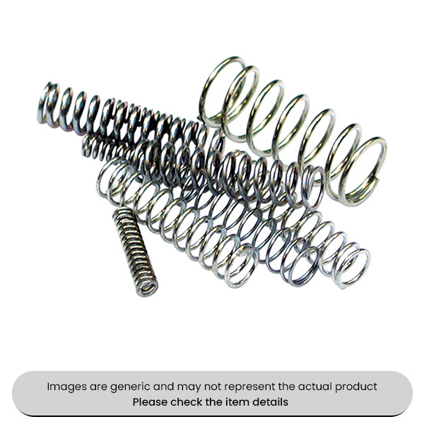 Zinc Plated Mini Springs Compression Various Lengths & Widths Pack Qty 50
