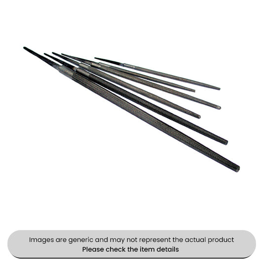 Round Engineers Second Cut Files & Hammer Shafts 6-12" Pack Qty 10