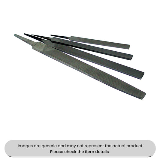 Flat Engineers Second Cut Files & Hammer Shafts 6-12" Pack Qty 4