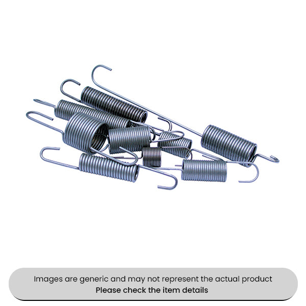 Zinc Plated Springs Accelerator & Clutch Various Lengths & Widths Pack Qty 36