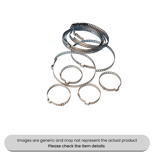 Stainless Steel CV Tube Fitting Clips 50MMx10 & 110MMx5 Size Pack Qty 15