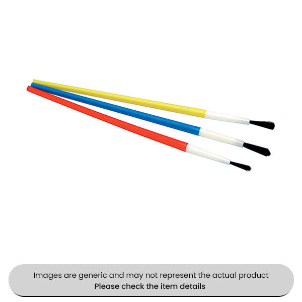 Touch-Up Paint Brushes General Use 2-6 with Plastic Handles Pack Qty 24