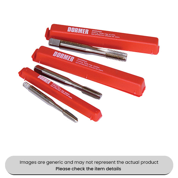 High Speed Steel Tap Set M6X1 Pack Qty 2