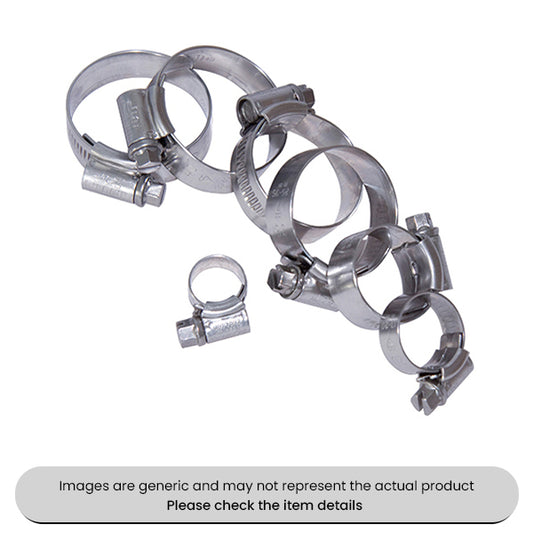 Stainless Steel HI-GRIP Hose Tube Fittings Clips 12-40 Pack Qty 24
