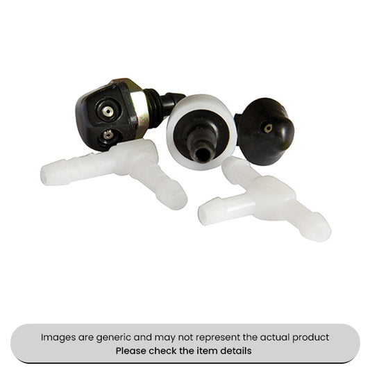 Windscreen Washer Accessories Double Outlet Jets, T Pieces & Elbows Pack Qty 25