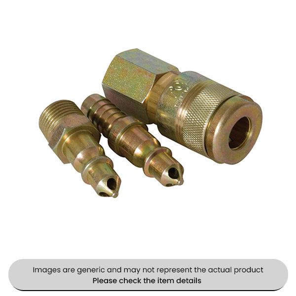 M100 SERIES Couplings Kit 12.7MM with Coupling Body & Screwed Pack Qty 1