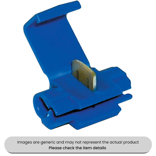 Blue Scotchloks 1-2MM² Connectors Pack Qty 100