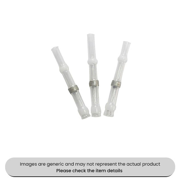 Clear Pre-fluxed Solder Butt Connectors 0.25MM-0.5MM Adhesive Lined Pack Qty 10