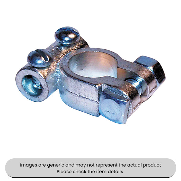 Zinc Plated Battery Terminals Light Duty 12v Pack Qty 1