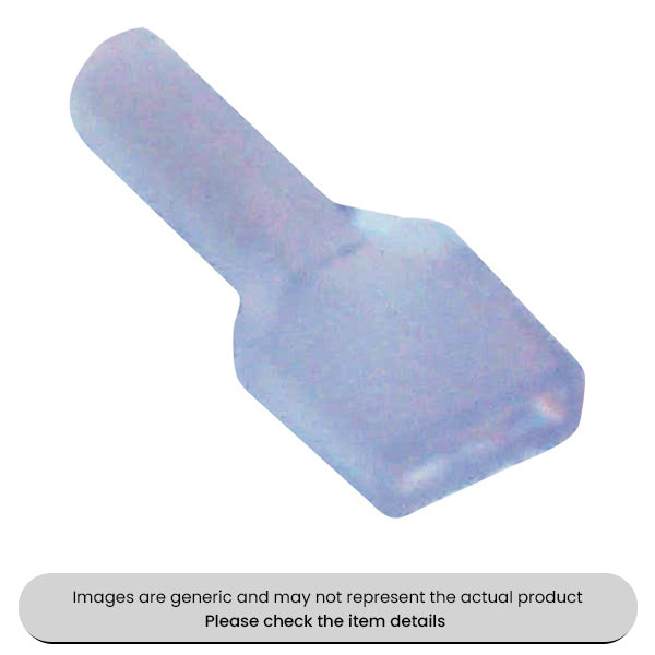 LUCAR Terminals 6.3MM Spade Cover Pack Qty 200