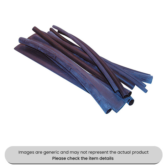 Black Polyolefin Heat Shrink Tubing 25.4MMX10M Length Pack Qty 1