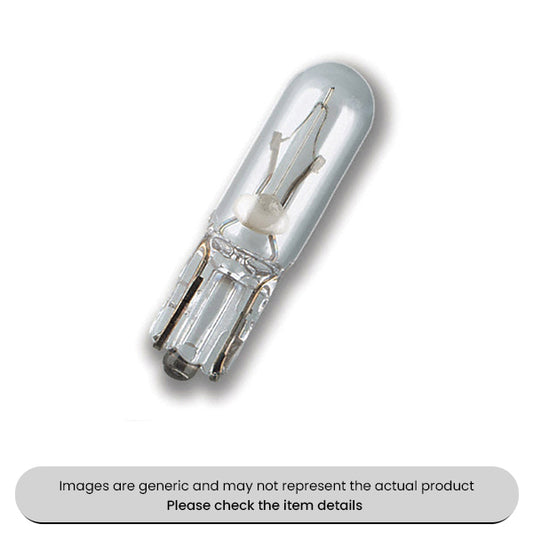 Osram Wedge Base Bulbs Side/Instrument 2x4.6D, 24V, 1.2W Pack Qty 10