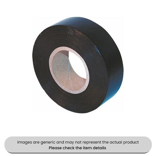 Black PVC Insulation Tape High Quality 50MMX33M Rolls Flame Retardant Pack Qty 3