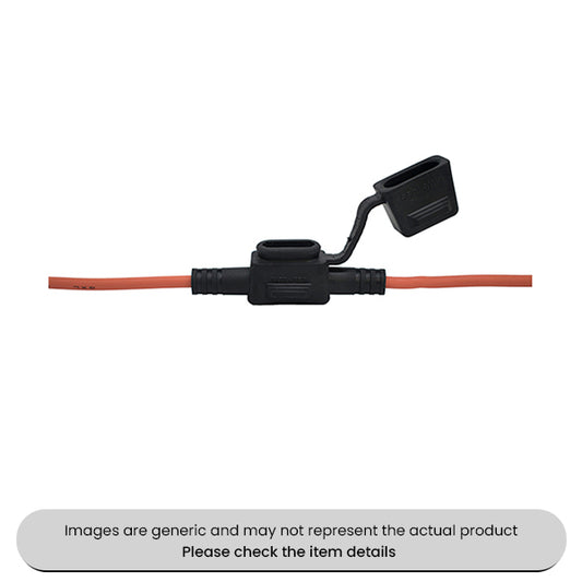 Splashproof Blade Fuse Holders 20AMP for Mini Blade Fuse Pack Qty 10