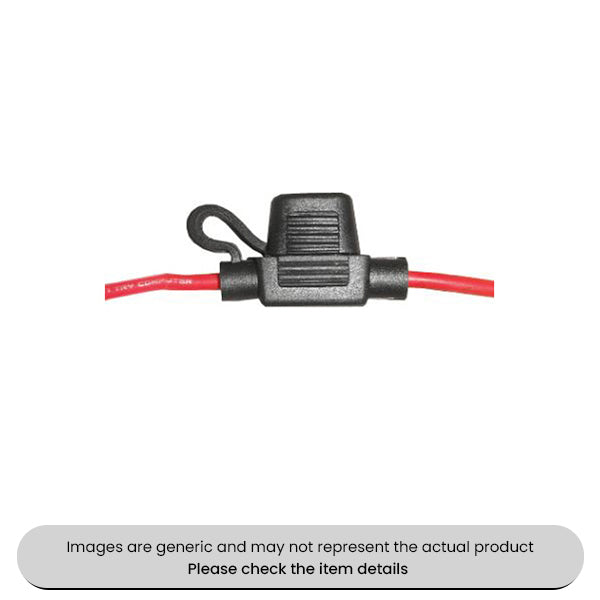 Splashproof Blade Fuse Holder 30AMP Pack Qty 10