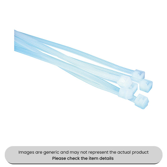 White Cable Ties High Grade Nylon 13.0X540MM LK5 Pack Qty 50