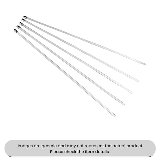 Stainless Steel Cable Ties 4.6X201MM for CV Joint Boots Pack Qty 50