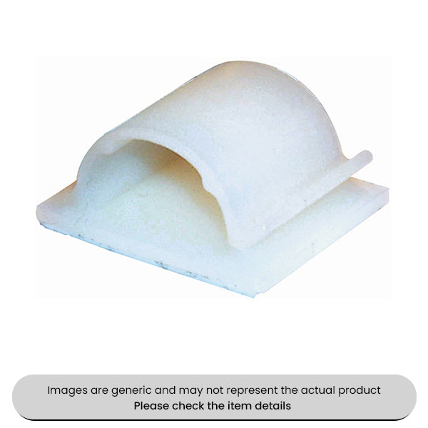 Cable Clips Self Adhesive Nylon 11.5MM Pack Qty 50
