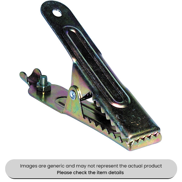 Zinc Plated Crocodile Clips 50AMP Cable Lugs Pack Qty 25