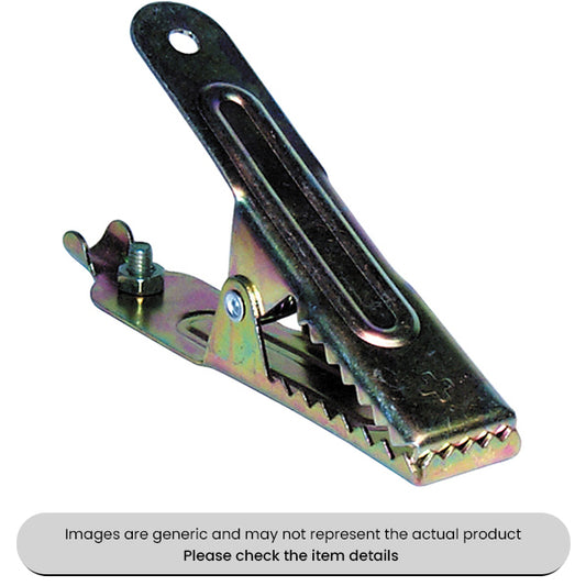 Zinc Plated Crocodile Clips 50AMP Cable Lugs Pack Qty 25