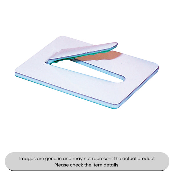 White Acrylic Coated Mild Steel Cable Clips Self Adhesive Metal 12MM Pack Qty 50