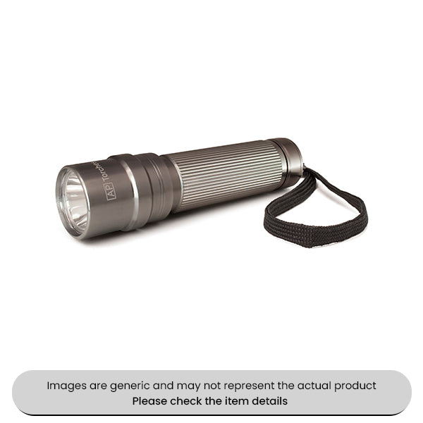 Anodized Aluminium LED Torch 55 Lumens, 3xAAA & 80M Beam Pack Qty 1