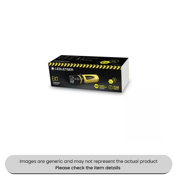 LED ATEX Safety Torch 200 Lumens Zone 0/20 Pack Qty 1