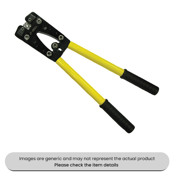 Hexagonal Mechanical Crimping Tool 6-50MM² with Insulated Grip Handle Pack Qty 1