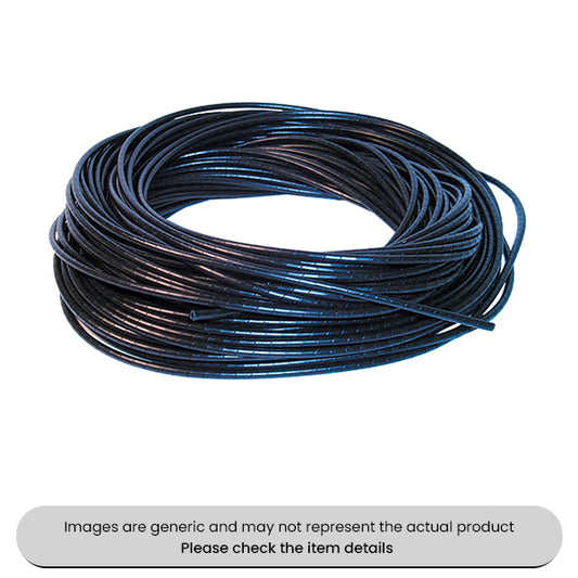 Black Polythene Pipe/Cable Spiral Binding 5MM-20MM, 30M Length Pack Qty 1