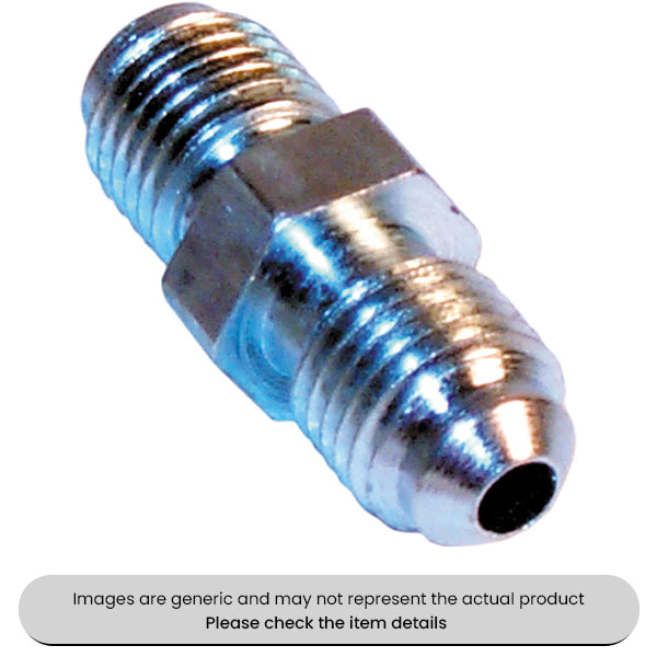 Female 2-Way Brake Tubing Connectors 10X1MM Suits 3/16" Pipe Pack Qty 25