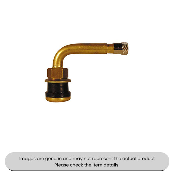 Bolt-in Valves With 90 Degree Bend Pack Qty 1